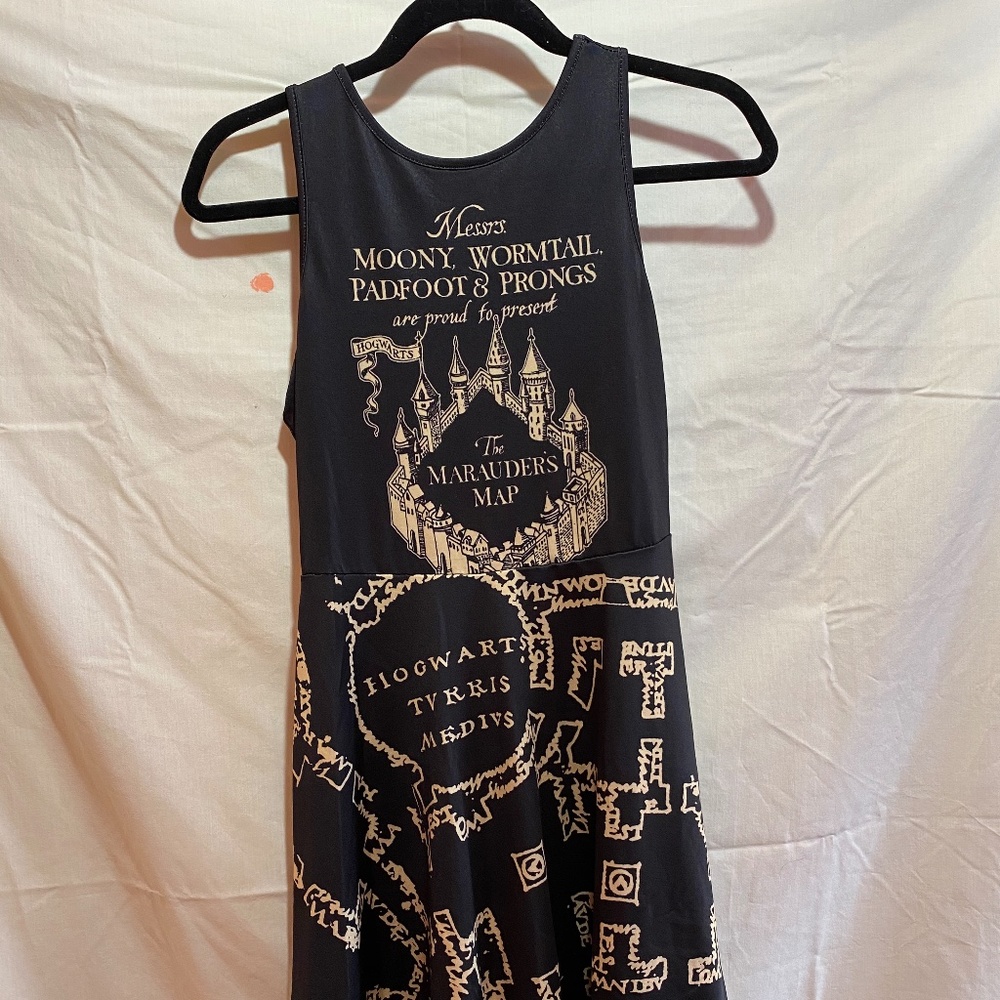 Harry Potter the marauders map dress